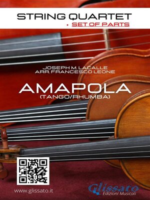 cover image of String Quartet--Amapola (set of parts)